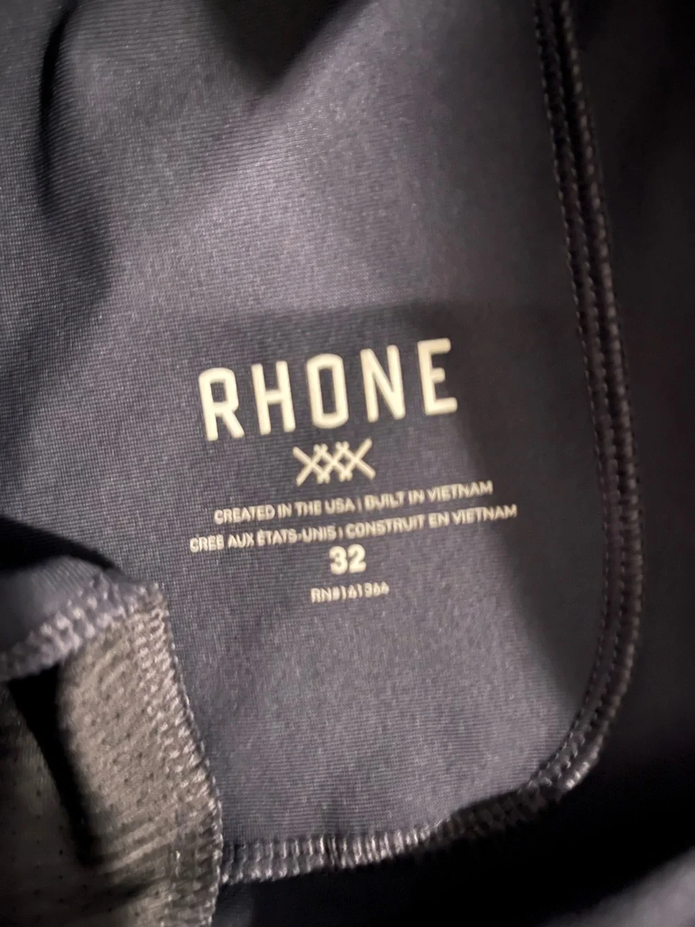 RHONE Men's Navy Performance Chinos